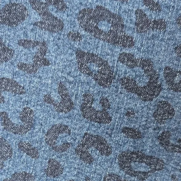 GAP Women's Dark Blue Leopard Print Skinny Jeans Leggings - Picture 4 of 11